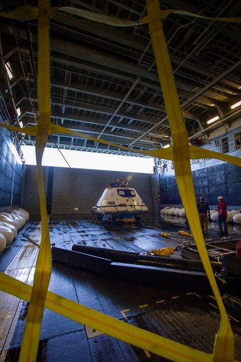 Orion Underway Recovery Tests 3 & 4