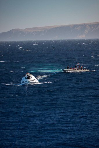 Orion Underway Recovery Tests 3 & 4