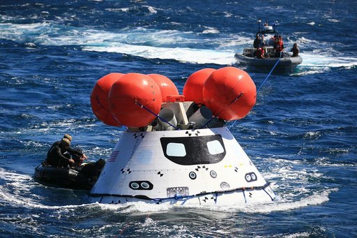 Orion Underway Recovery Tests 3 & 4