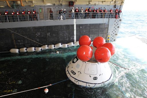 Orion Underway Recovery Tests 3 & 4