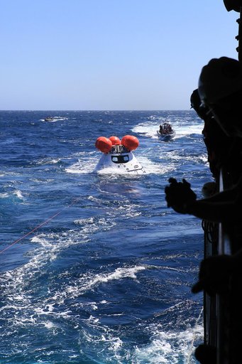 Orion Underway Recovery Tests 3 & 4