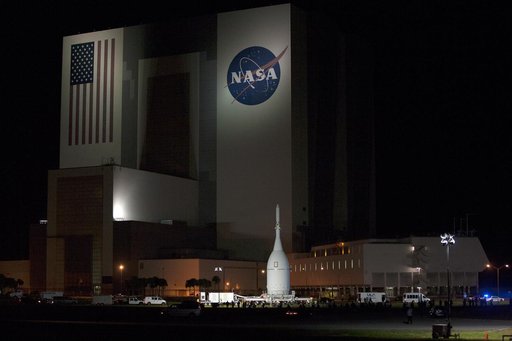 Orion In Front of VAB
