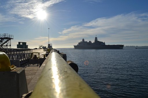 Orion arrives in San Diego