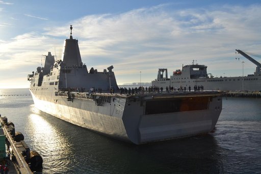 Orion arrives in San Diego