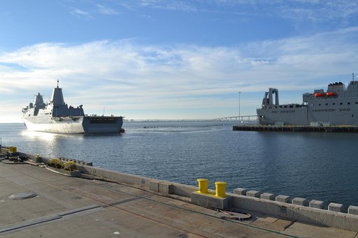 Orion arrives in San Diego