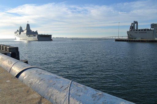 Orion arrives in San Diego