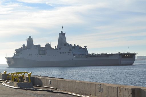 Orion arrives in San Diego