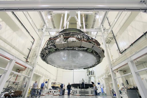 Heat shield removed