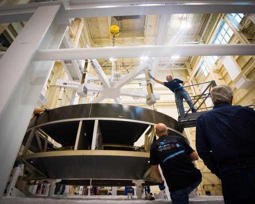 NASA Service Module testing at Plum Brook
