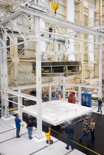 NASA Service Module testing at Plum Brook