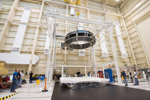 NASA Service Module testing at Plum Brook