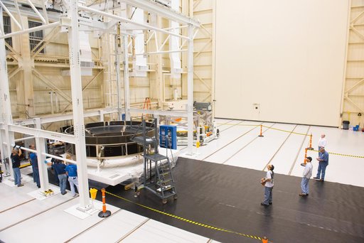 NASA Service Module testing at Plum Brook