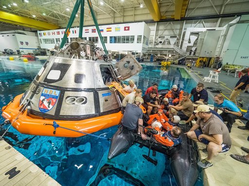 NASA Tests Crew Exit Strategy for Orion