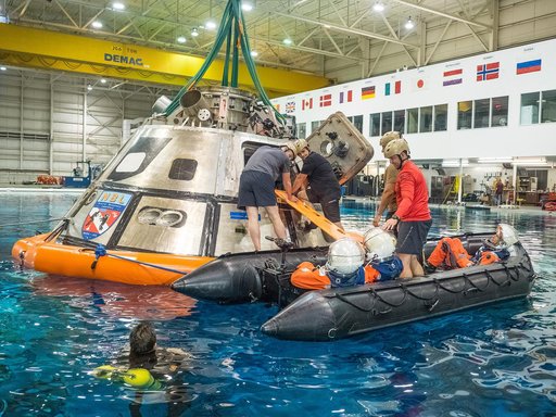 NASA Tests Crew Exit Strategy for Orion