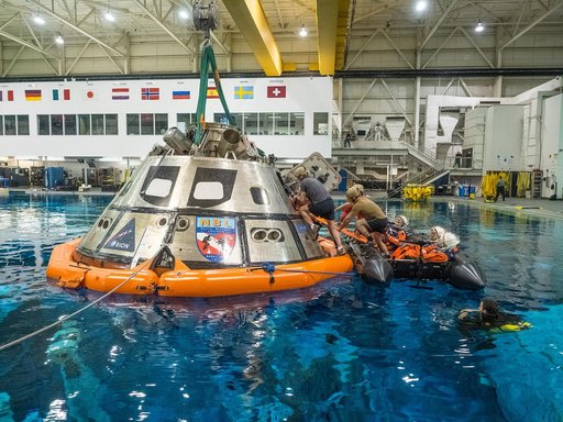 NASA Tests Crew Exit Strategy for Orion