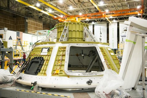 Orion EM1 Cone and frwd Bulkhead Section