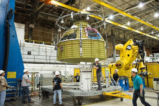 Engineers Mark Completion of Orion’s Pressure Vessel