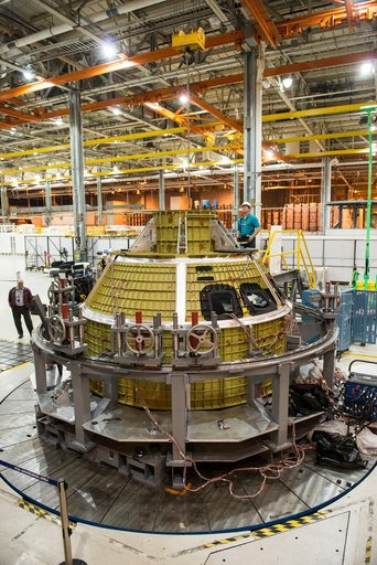 Engineers Mark Completion of Orion’s Pressure Vessel