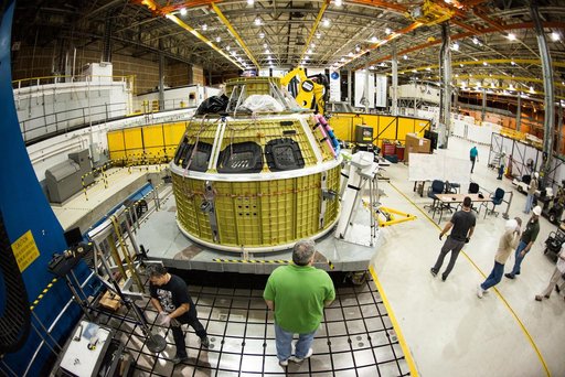 Engineers Mark Completion of Orion’s Pressure Vessel