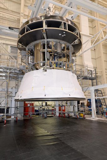 Service module testing in Plum Brook