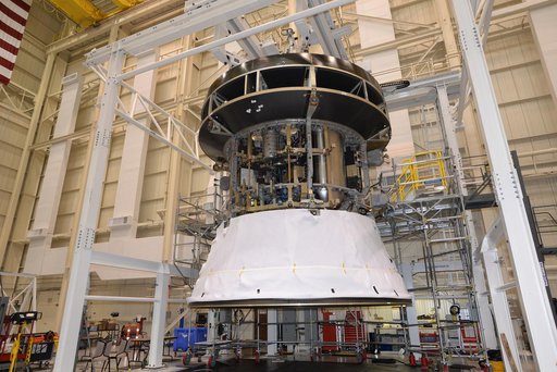 Service module testing in Plum Brook