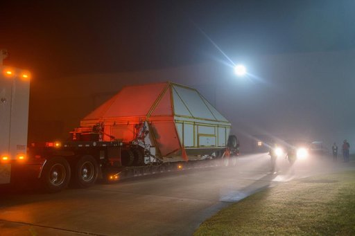 Orion EM-1 Vessel Ships to KSC
