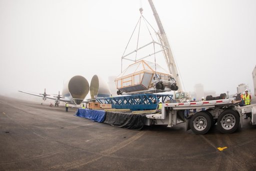 Orion EM-1 Vessel Ships to KSC