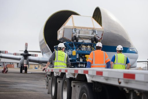 Orion EM-1 Vessel Ships to KSC