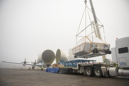 Orion EM-1 Vessel Ships to KSC