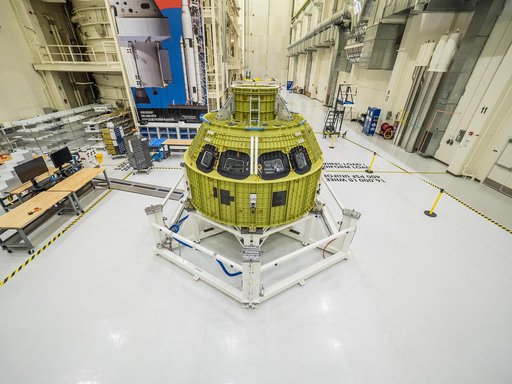 Orion arrives at Kennedy Space Center