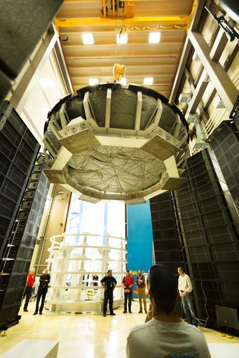 Orion Crew Module Direct Field Acoustic Test