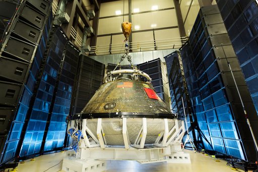 Orion Crew Module Direct Field Acoustic Test