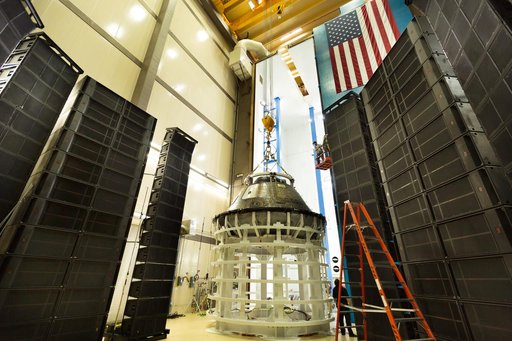 Orion Crew Module Direct Field Acoustic Test