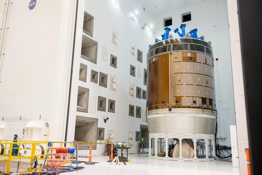 NASA Blasts Orion Service Module with Giant Horns