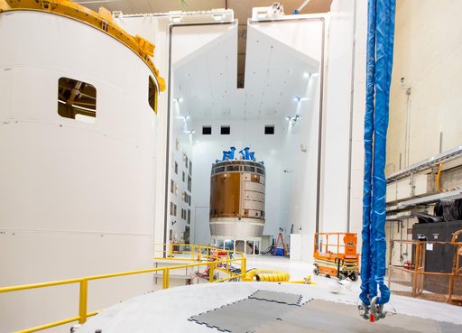 NASA Blasts Orion Service Module with Giant Horns