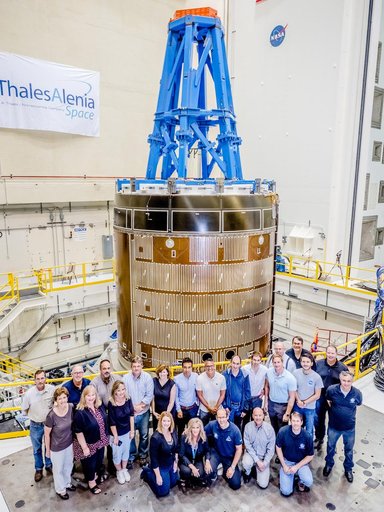 ESA Service Module Vibration Testing