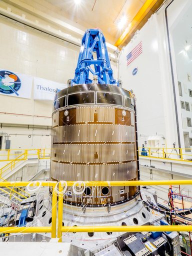 ESA Service Module Vibration Testing