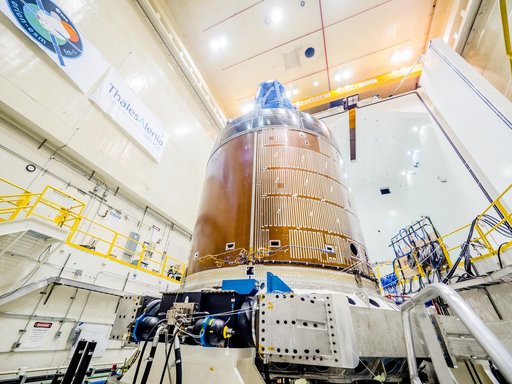 ESA Service Module Vibration Testing