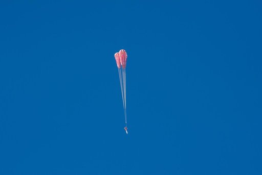 Testing parachutes for human flight