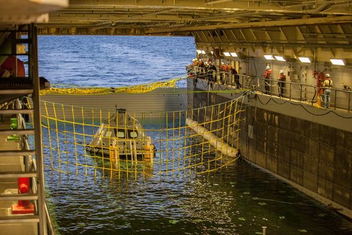 Orion Underway Recovery Test 5 (URT-5)