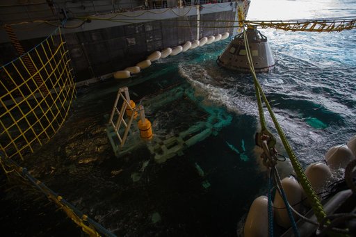 Orion Underway Recovery Test 5 (URT-5)