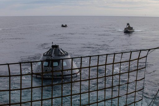 Orion Underway Recovery Test 5 (URT-5)