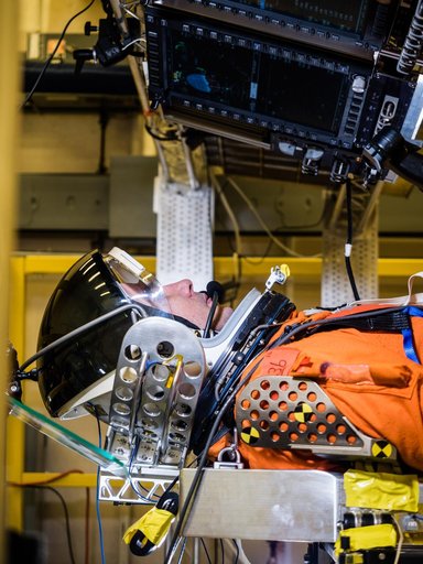NASA Simulates Orion Spacecraft Launch Conditions for Crew