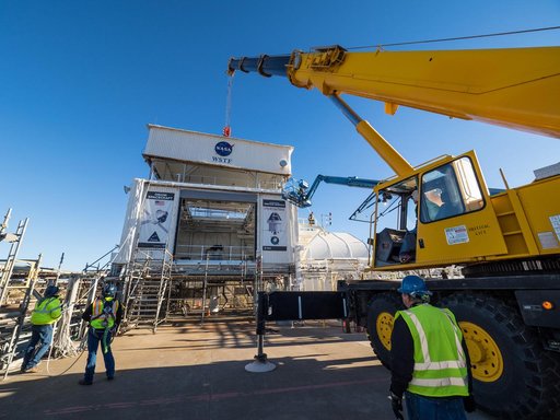 Propulsion Qualification Module Installed at White Sands Test Fa