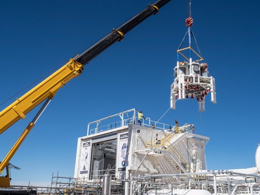 Propulsion Qualification Module Installed at White Sands Test Fa