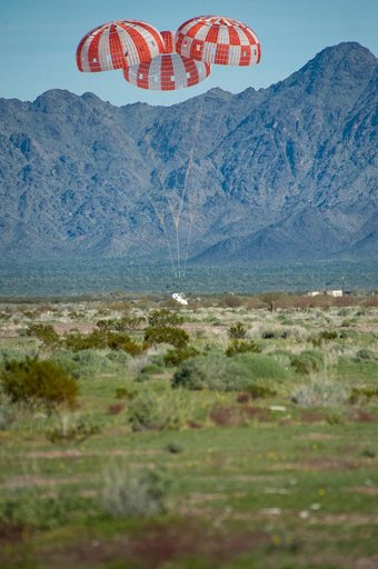3-8-2017 Orion Parachute Test