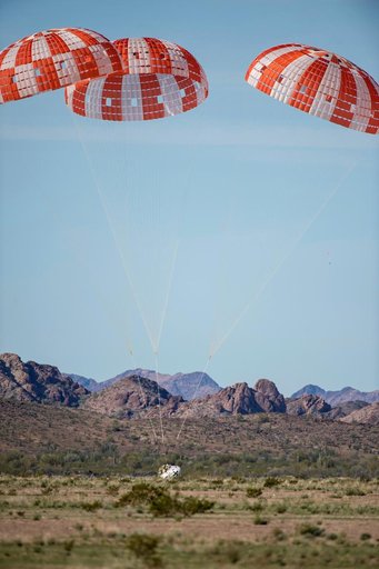 3-8-2017 Orion Parachute Test