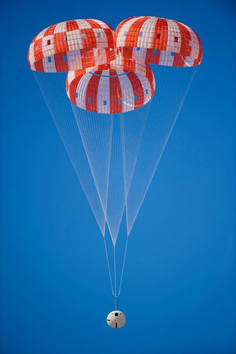 3-8-2017 Orion Parachute Test