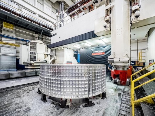 First Orion part for human flight