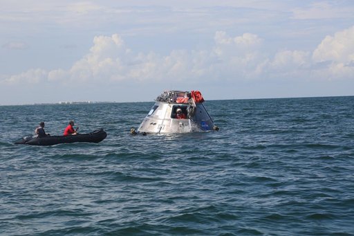 Orion crew egress testing